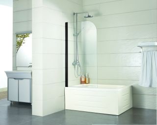 Шторка для ванны Azario MERRIT AZ-NF6211 700 BLACK